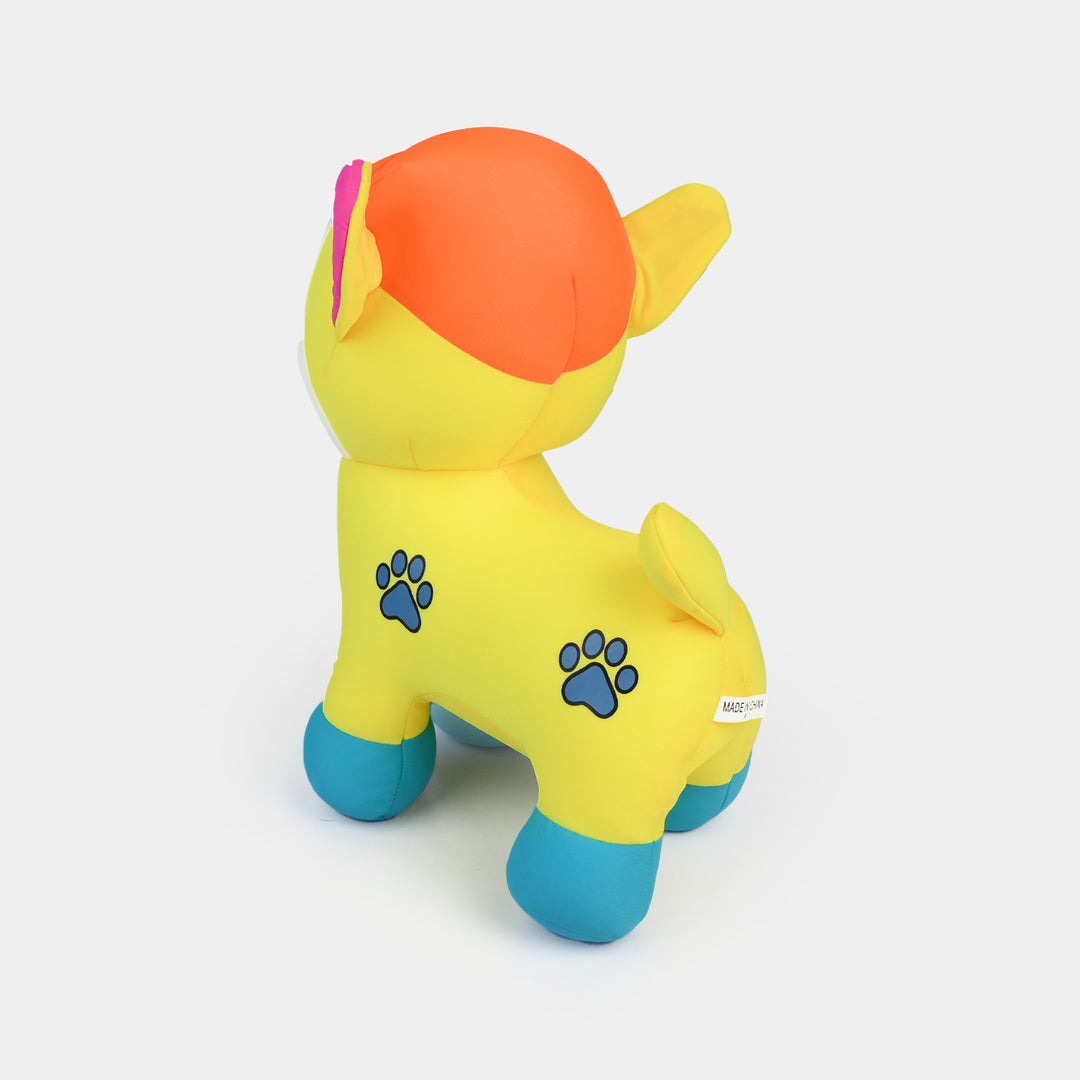 Soft Bean Cute Dog with Cap Toy