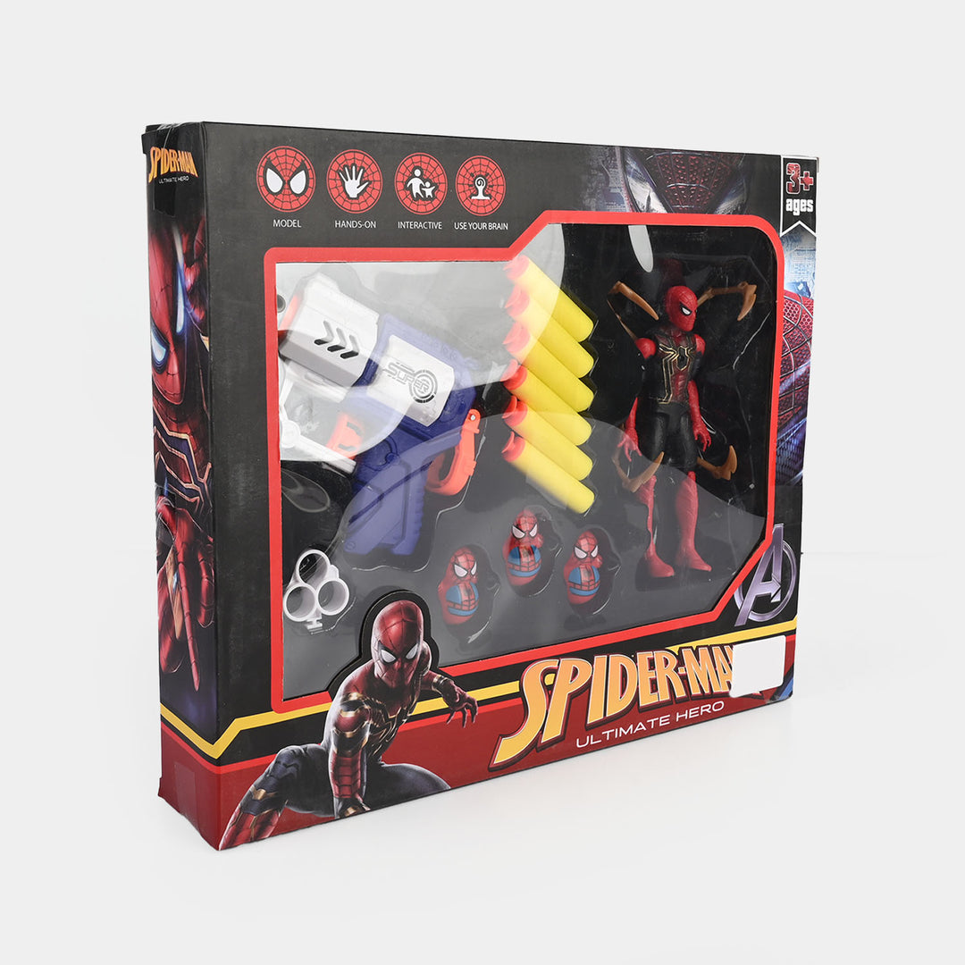 Eva Soft Bullet Blaster Set with Character Figure