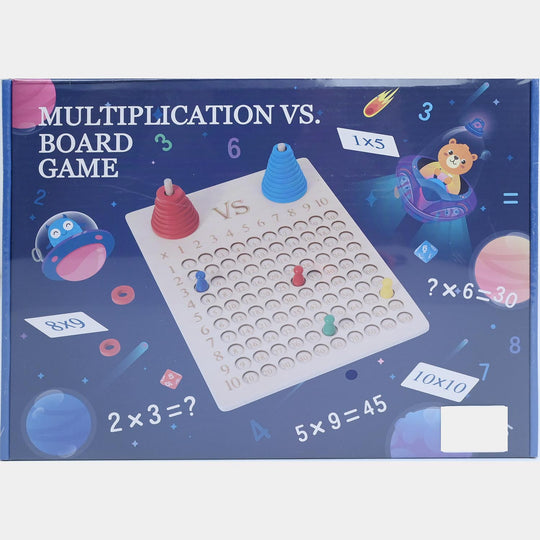 Wooden Multiplication VS Board Game