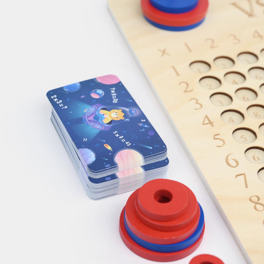 Wooden Multiplication VS Board Game