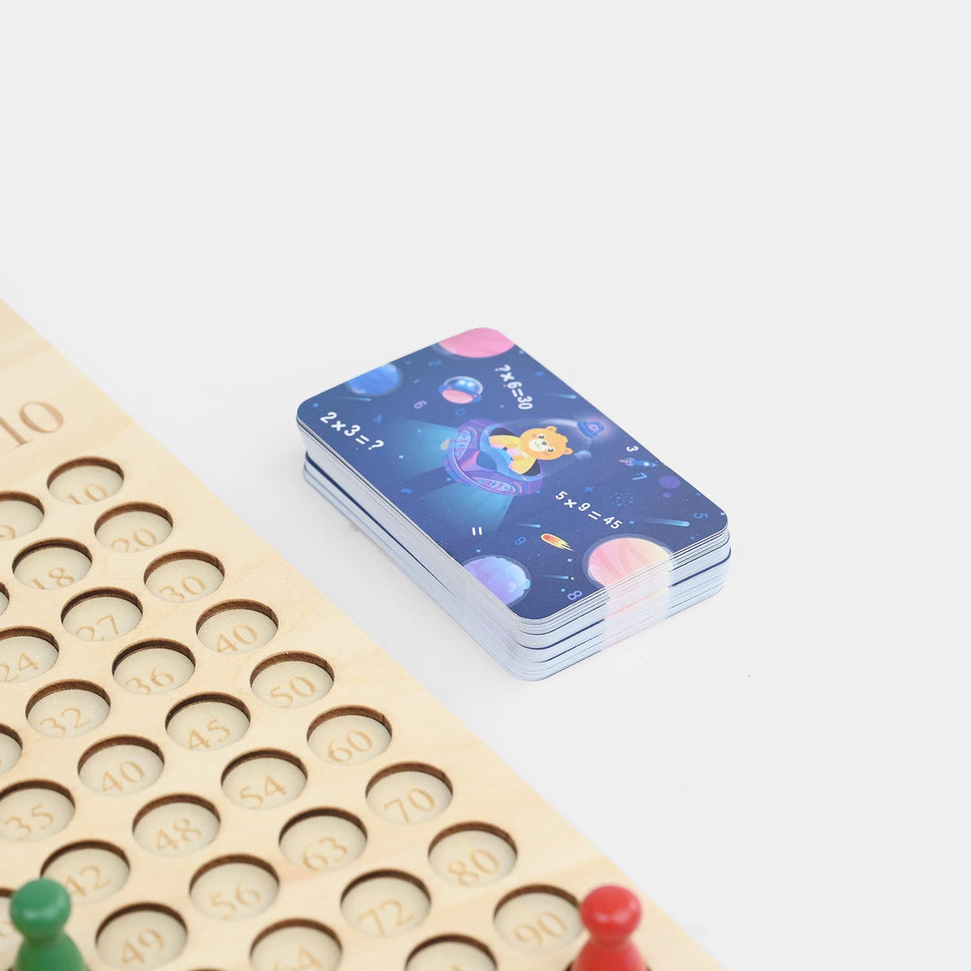 Wooden Multiplication VS Board Game