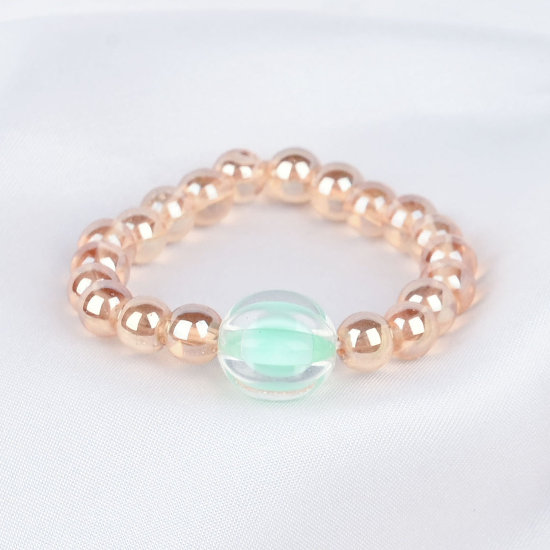 GIRLS ELEGANT BEADED NECKLACE & BRACELET