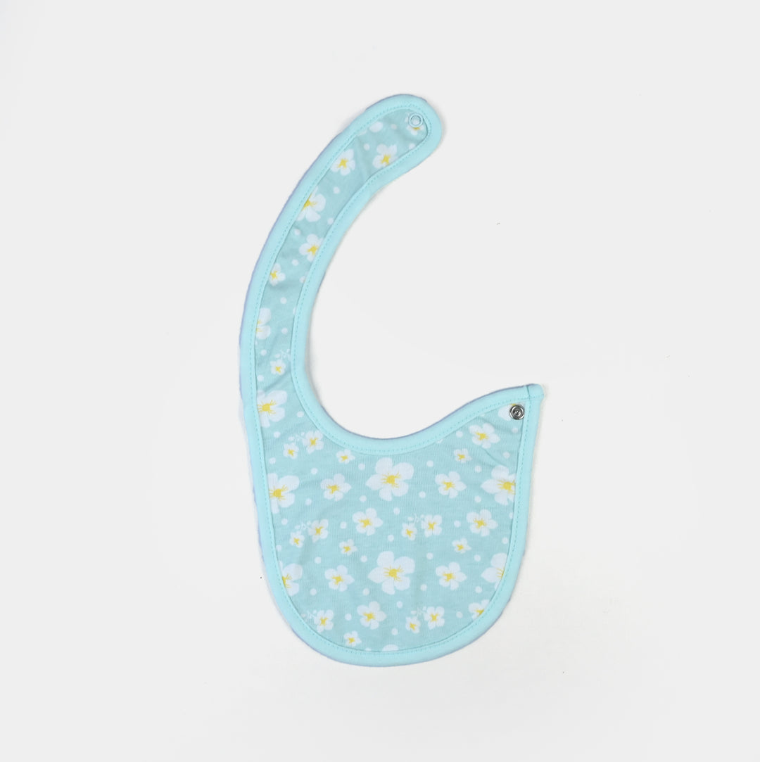 Pack Of 3 Baby Cotton Interlock Bibs Set-MIX