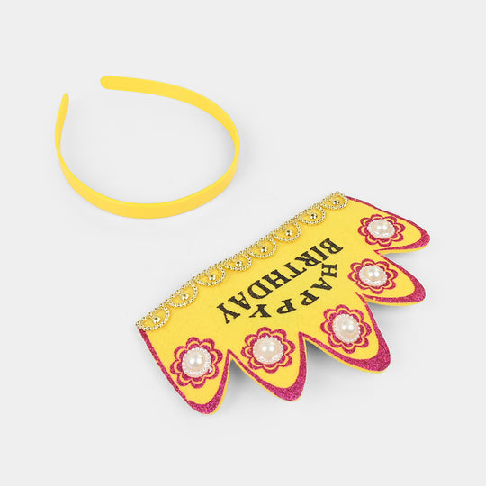 Hair Band Crown With Light