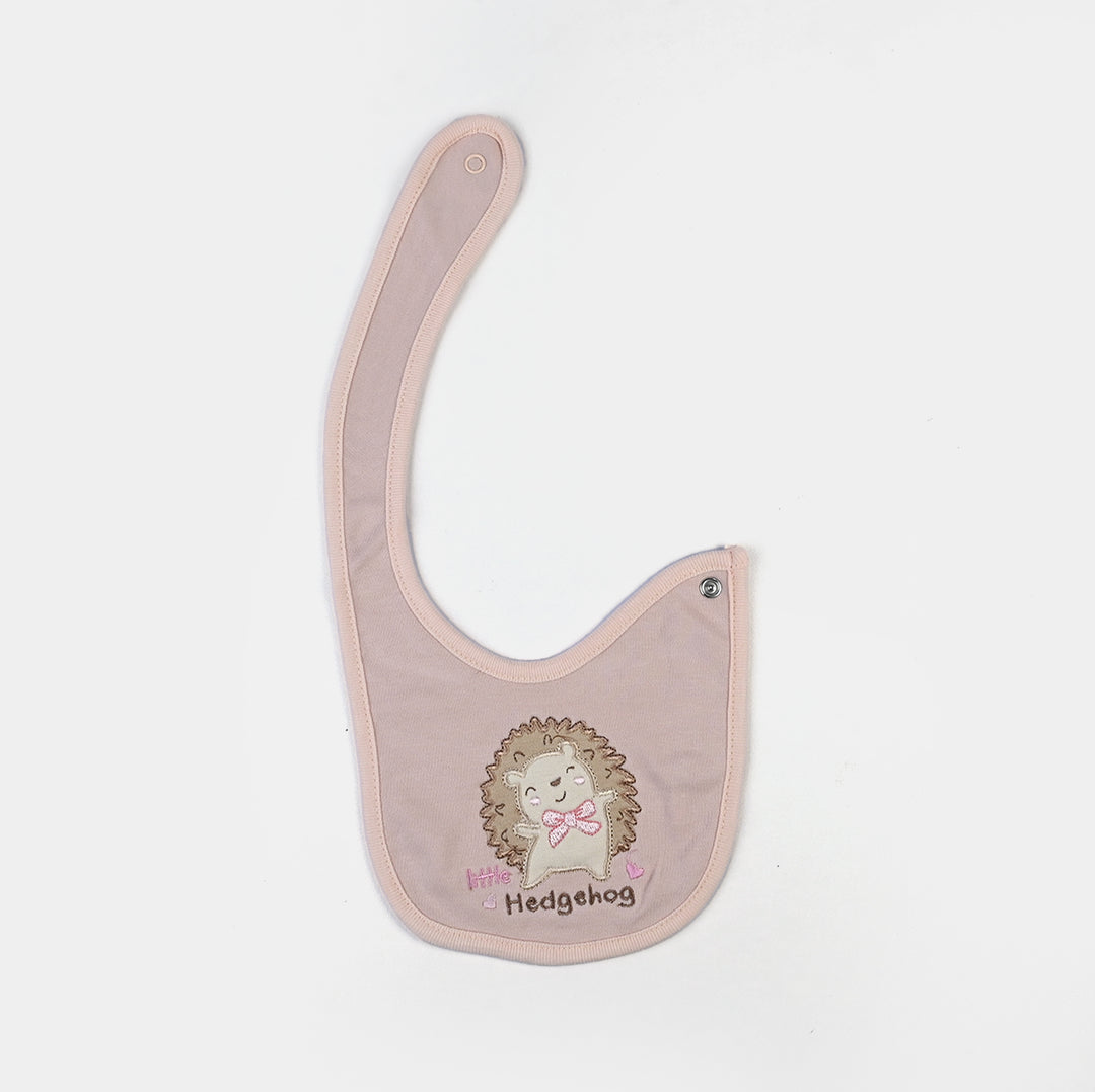Pack Of 3 Baby Cotton Interlock Bibs Set-MIX