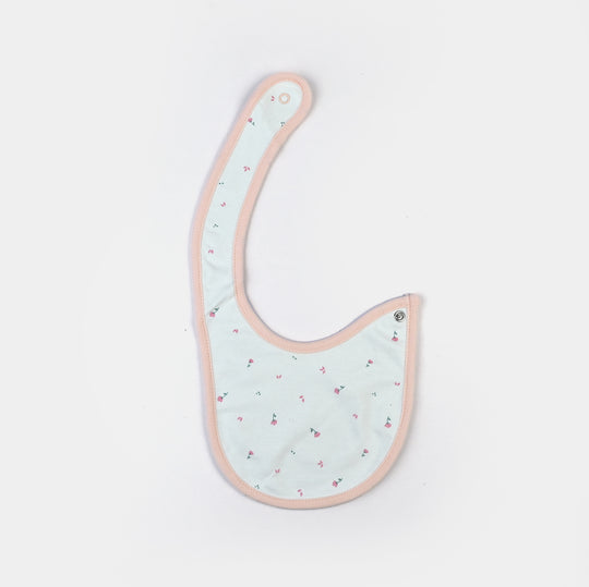 Pack Of 3 Baby Cotton Interlock Bibs Set-MIX