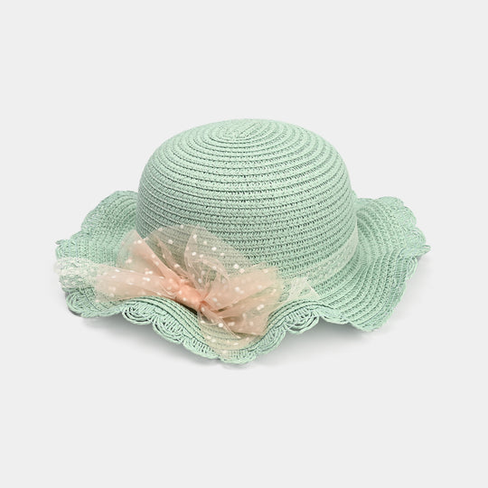 Cute Baby Beach Round Cap/Hat with Elastic | 18M+