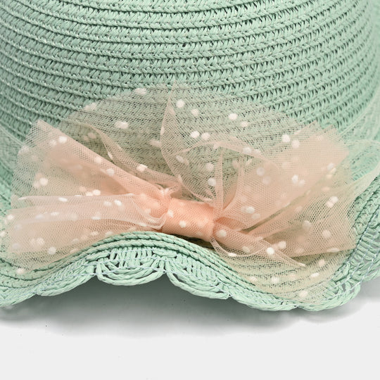 Cute Baby Beach Round Cap/Hat with Elastic | 18M+
