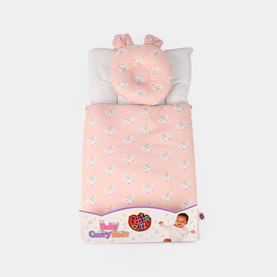 Soft & Cozy Baby Carry Nest With Pillow