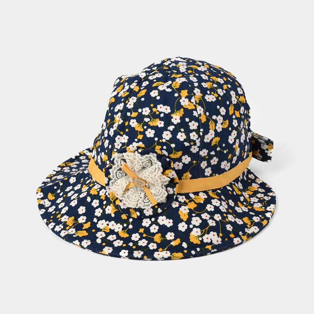 Cotton Round Cap/Hat | 12-18M