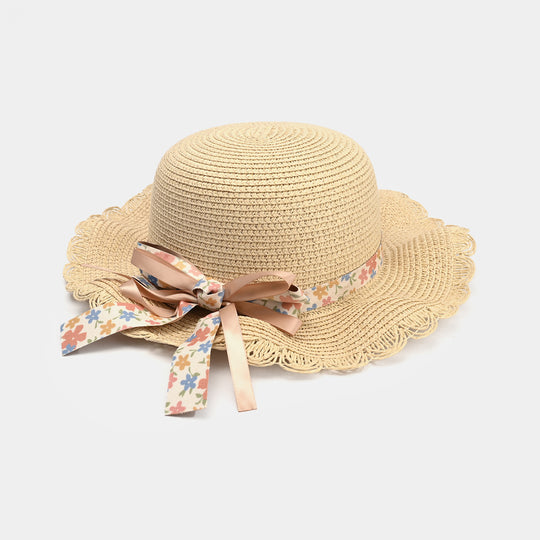 Cute Baby Beach Round Cap/Hat with Elastic | 18M+