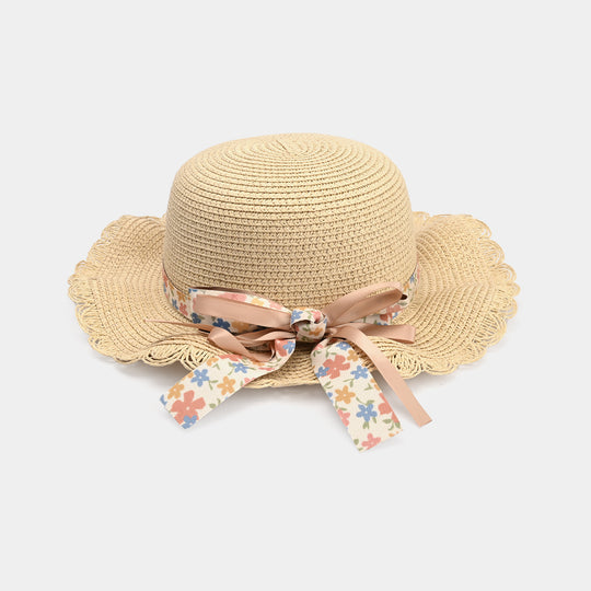 Cute Baby Beach Round Cap/Hat with Elastic | 18M+
