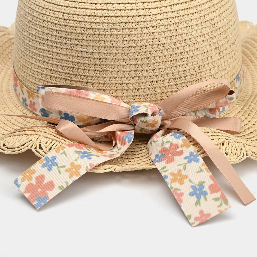 Cute Baby Beach Round Cap/Hat with Elastic | 18M+
