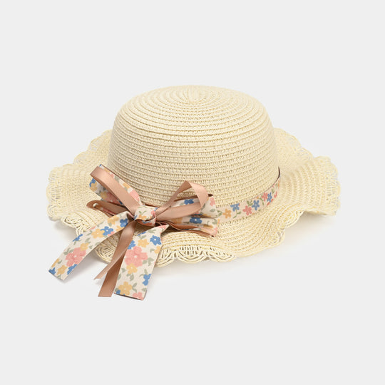 Cute Baby Beach Round Cap/Hat with Elastic | 18M+