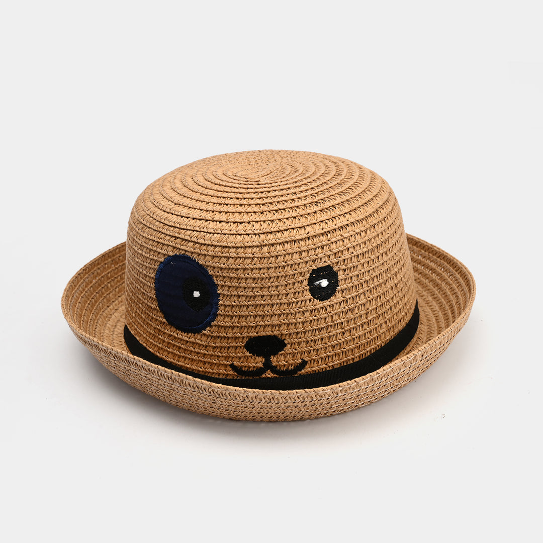 Cute Baby Beach Round Cap/Hat with Elastic | 12M+