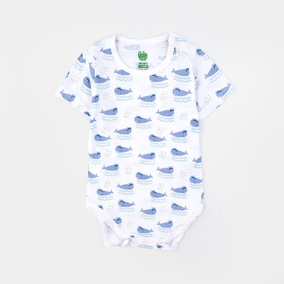 Infants Boys Cotton 3 Piece Set ROMPERS