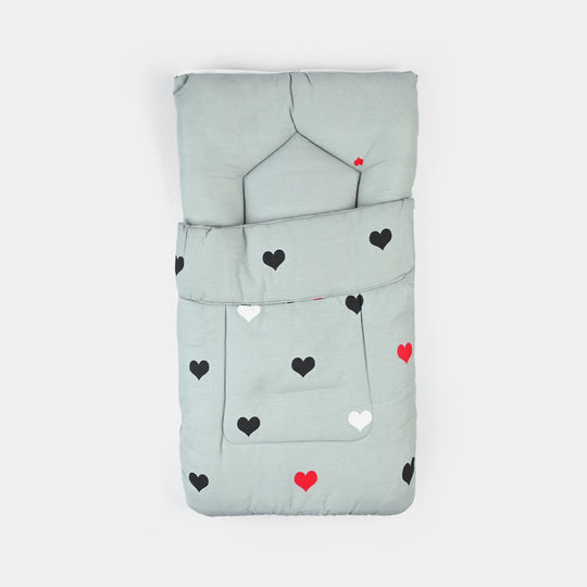 Carry Nest Grey Heart