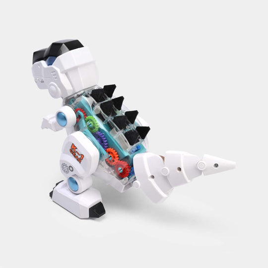 Kids Electric Gear Dinosaur Toy with Light & Music