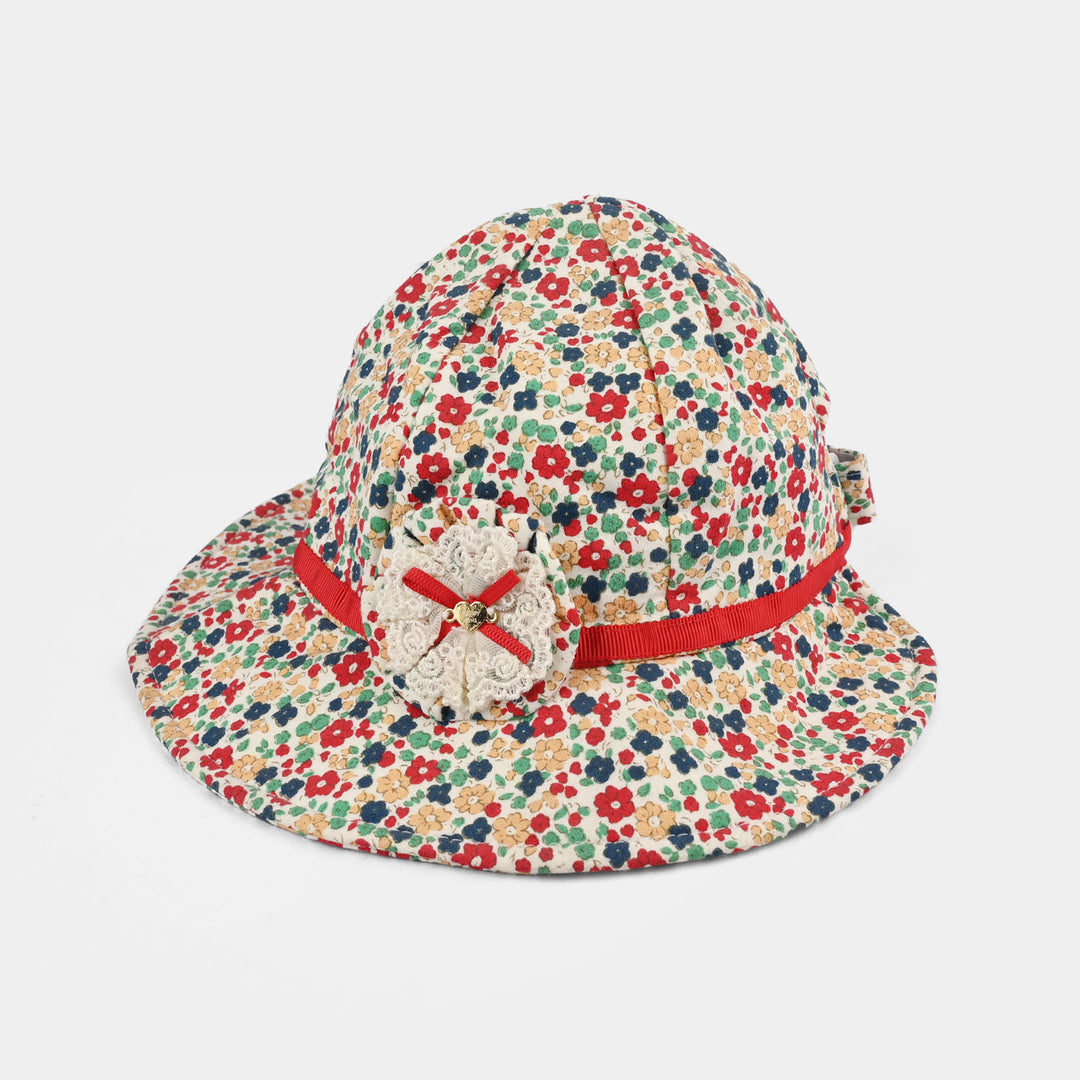 Kids' Cotton Round Cap | 2-3M