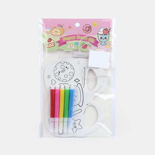 DIY Paper Eye Mask Coloring Craft Kit