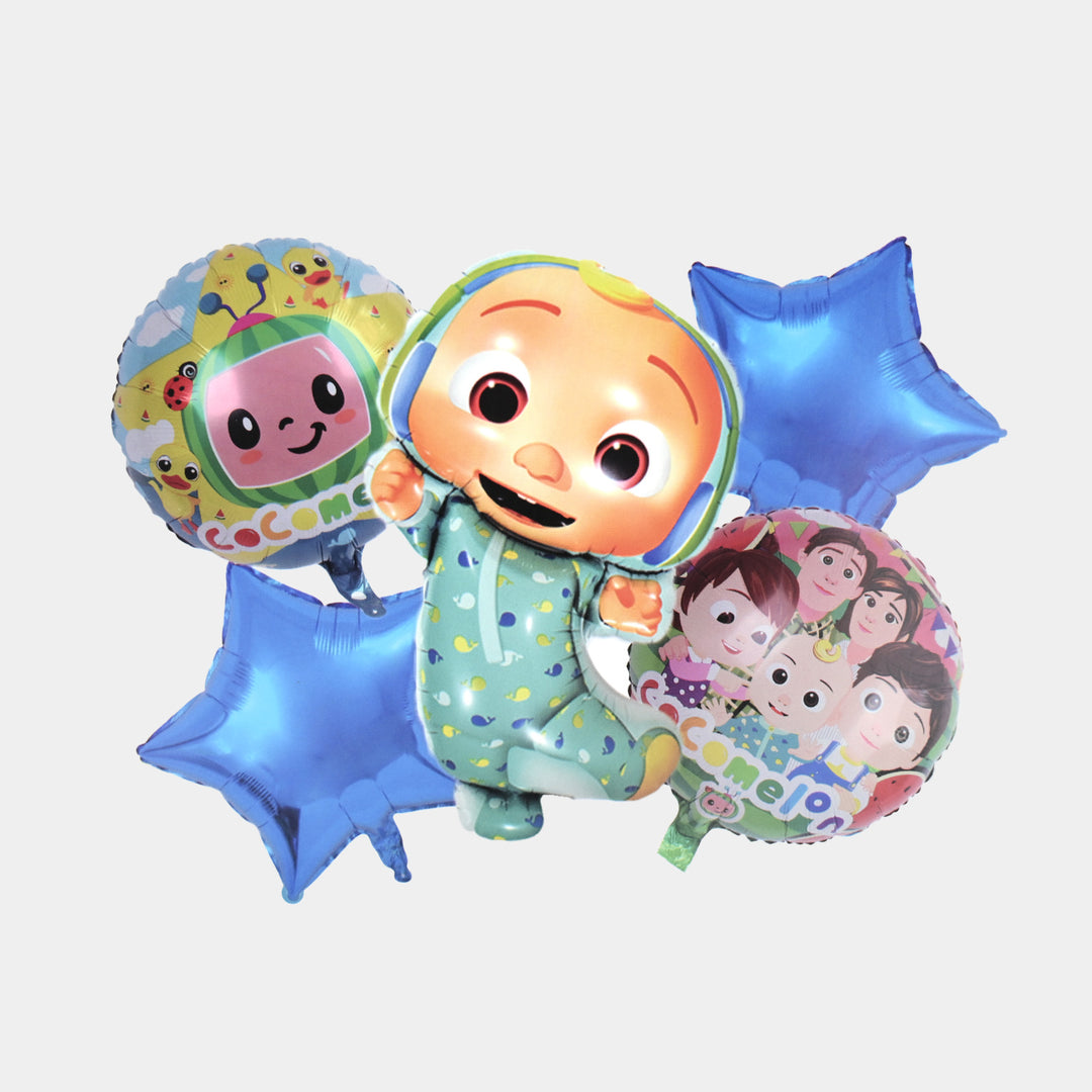 Foil Balloon Bouquet Set (5-Piece Pack)