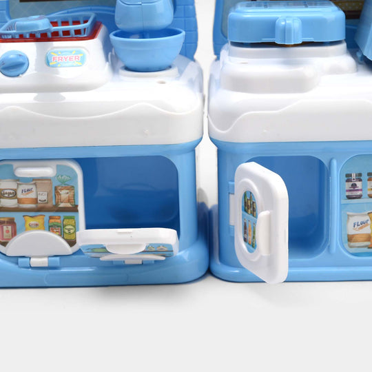 Classic Modern Kitchen Play Set with Light & Sound