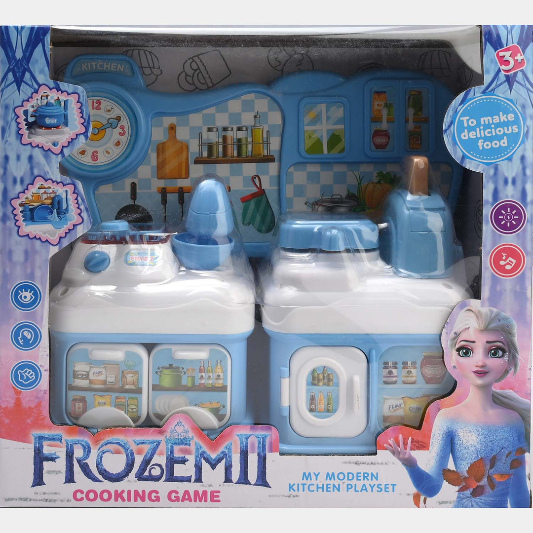Classic Modern Kitchen Play Set with Light & Sound