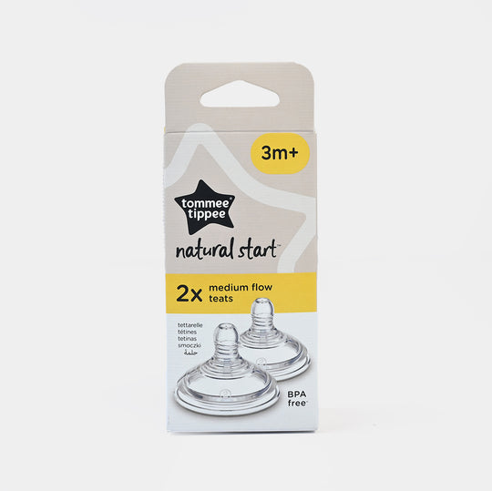 Natural Start Med Flow Soft Teat 2-PK