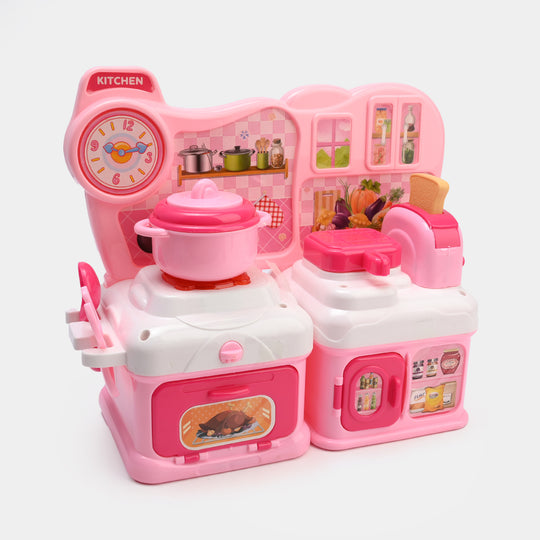 Classic Modern Kitchen Play Set with Light & Sound