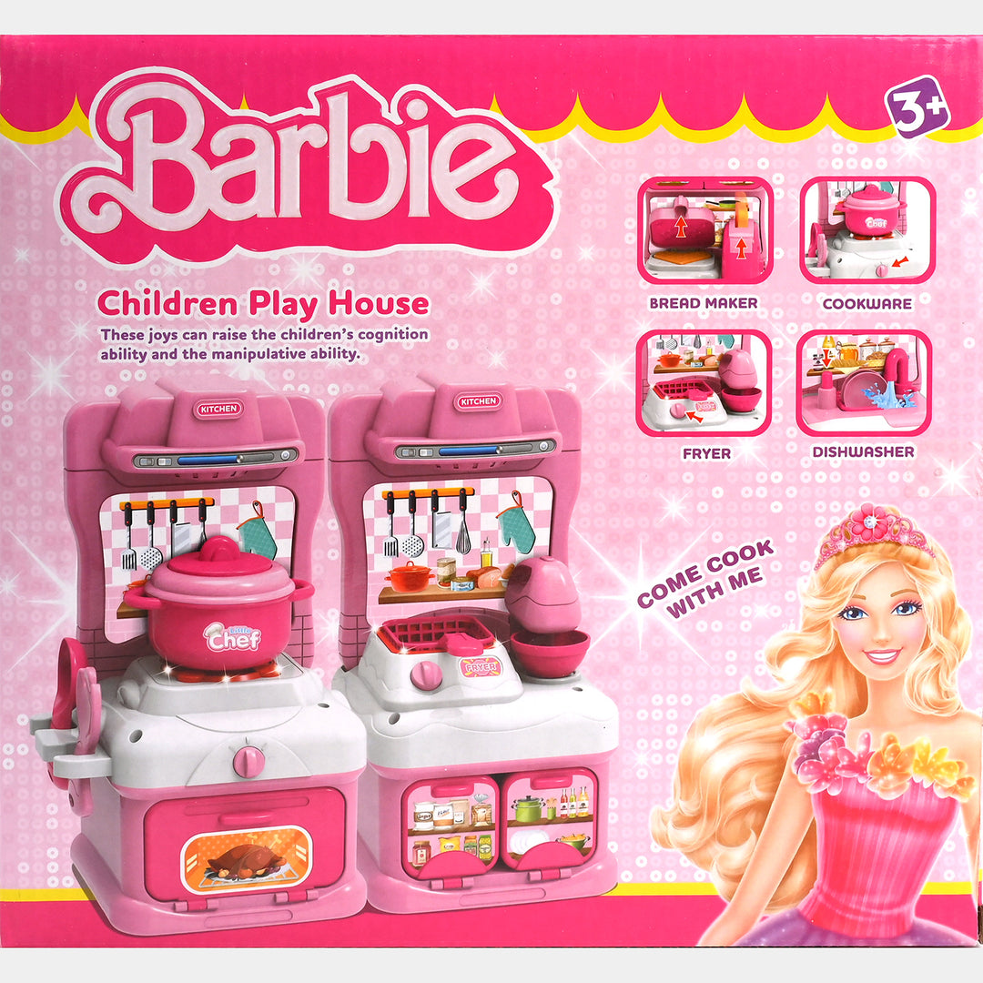Classic Modern Kitchen Play Set with Light & Sound