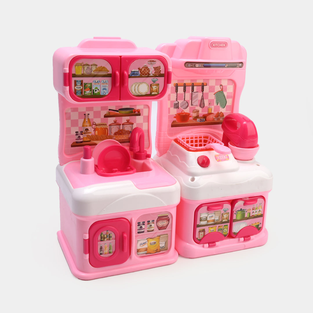 Classic Modern Kitchen Play Set with Light & Sound