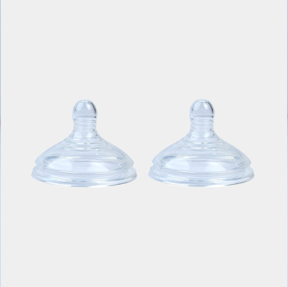 Natural Start Adv Anti Colic Med Flow Soft Teat 2-PK