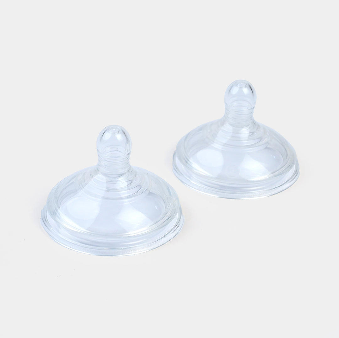 Natural Start Adv Anti Colic Med Flow Soft Teat 2-PK