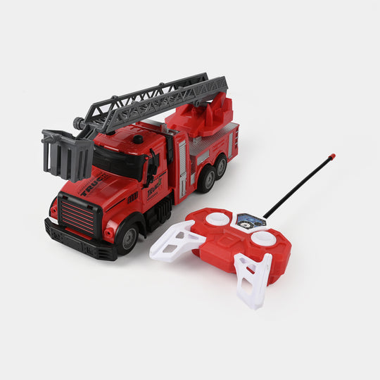 Remote Control Fire Truck 4 Function For Kids