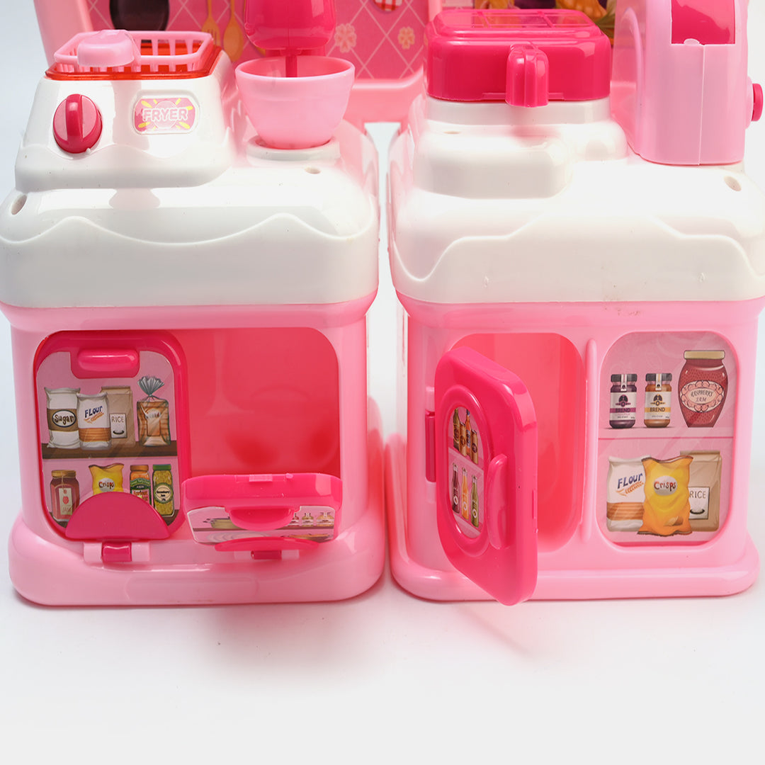 Classic Modern Kitchen Play Set with Light & Sound