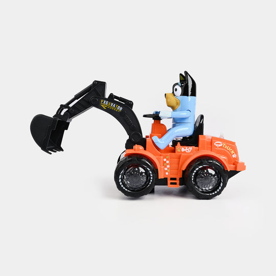 Electric Excavator With Light & Music