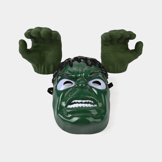 Character Mask & Fists Toy Set | Light-Up Feature