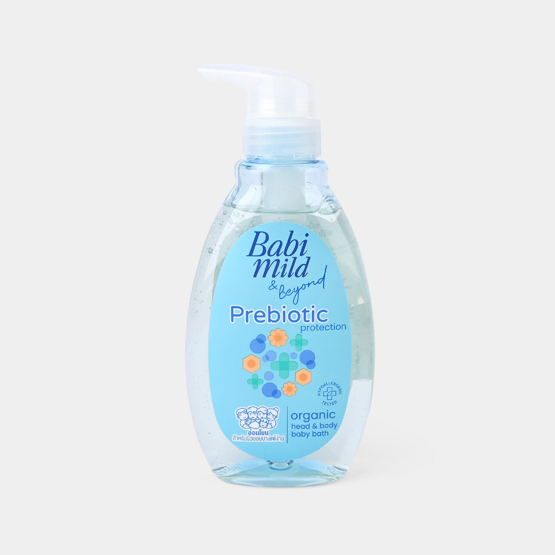 Babi Mild & Beyond Organic Head & Body Baby Bath – 380ml