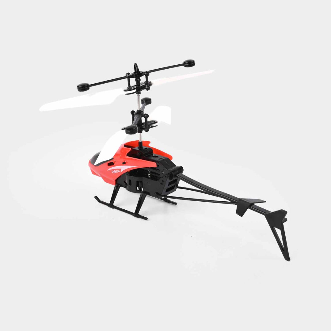 Induction Aircraft Toy – Rechargeable RC Helicopter with Sensor Control