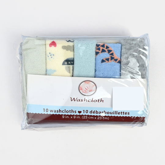 Baby Face towels/Washcloths 10Pcs