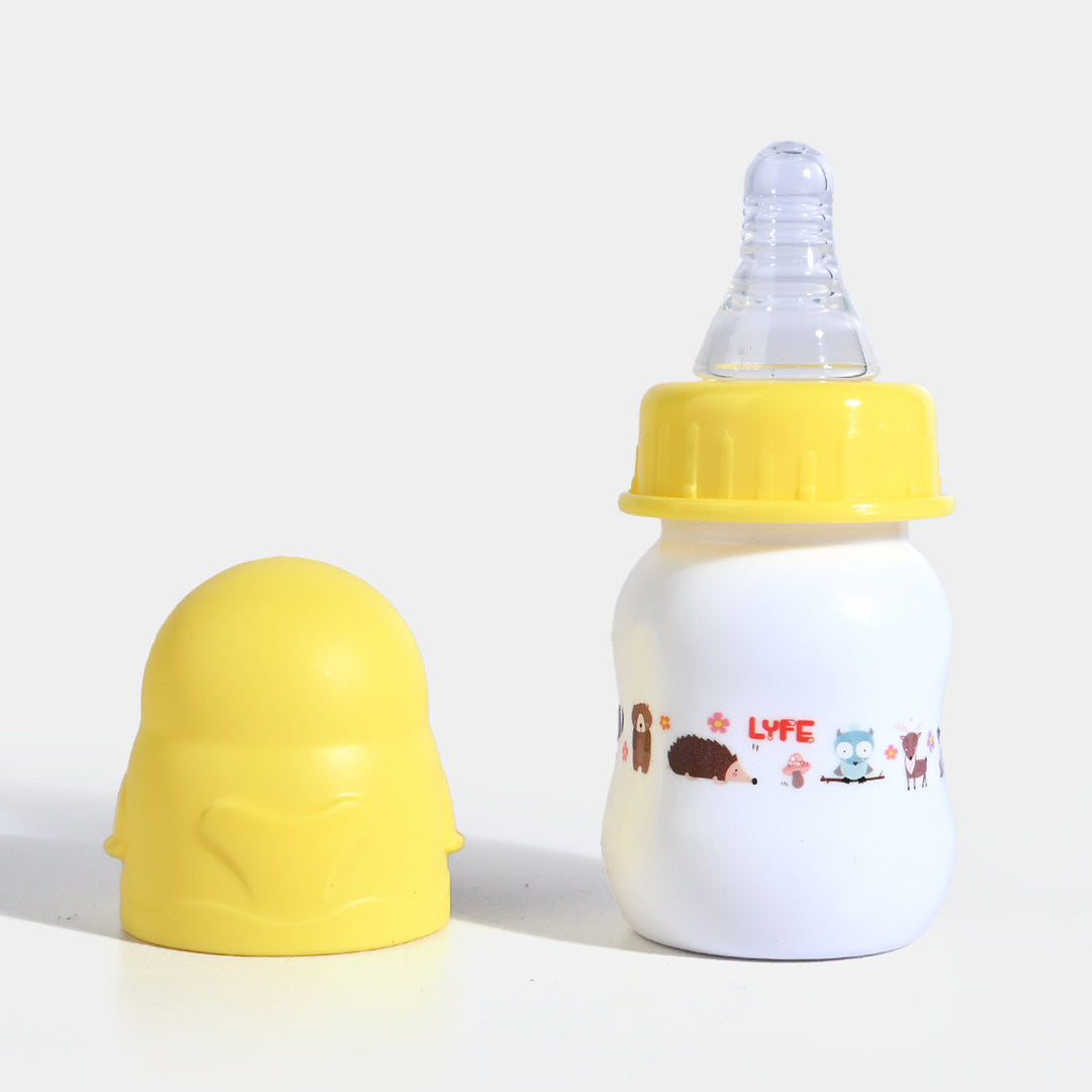 Lyfe Baby Plastic Feeding Bottle 2Oz |60ml |- Yellow