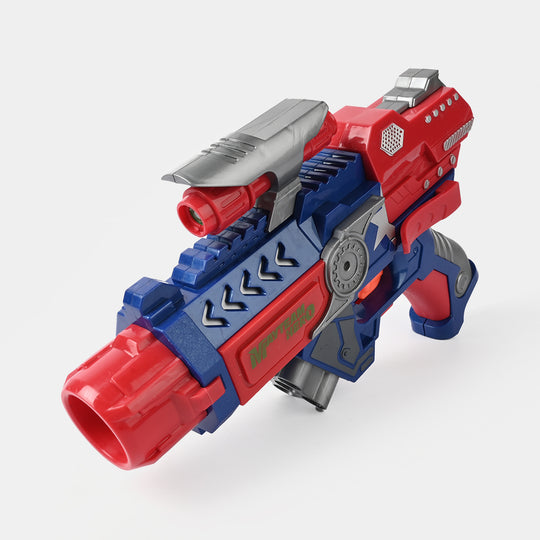 Blaster Target Toy with Hero Character & Mask