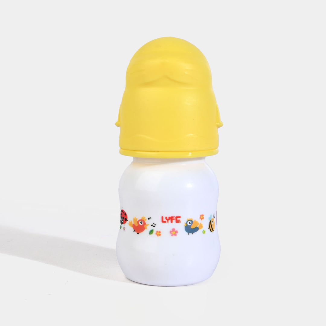 Lyfe Baby Plastic Feeding Bottle 2Oz |60ml |- Yellow