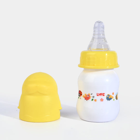 Lyfe Baby Plastic Feeding Bottle 2Oz |60ml |- Yellow