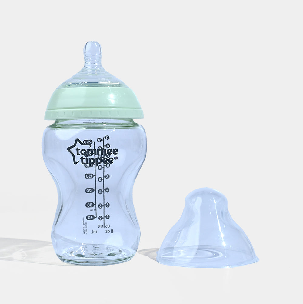 Natural Start Glass Bottle 250ml PK1