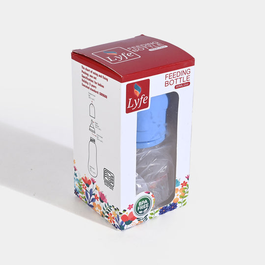 Lyfe Baby Plastic Feeding Bottle 2Oz |60ml |- Blue