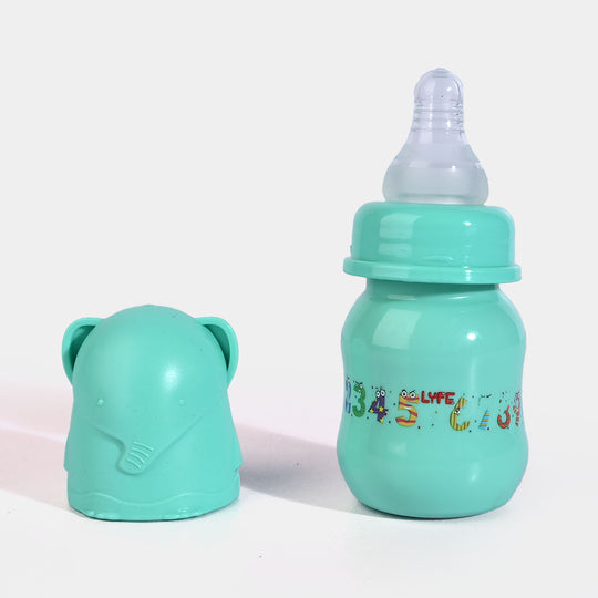 Lyfe Baby Plastic Feeding Bottle 2Oz |60ml |Green
