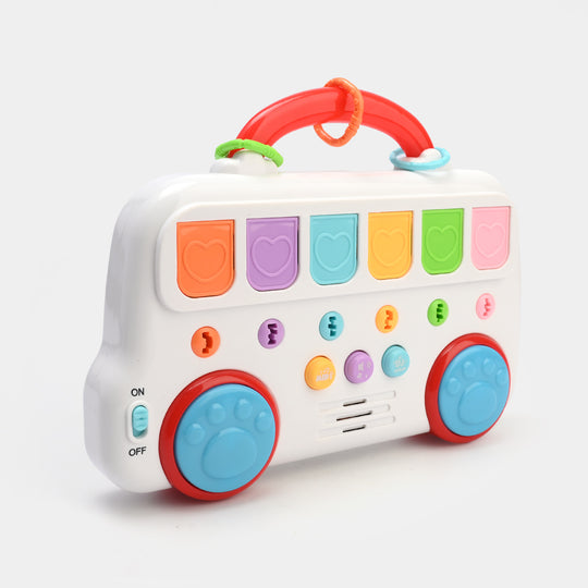 Key Animal Bus Musical Toy For Kids