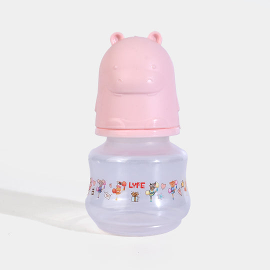 Lyfe Baby Plastic Feeding Bottle 2Oz |60ml |- Pink
