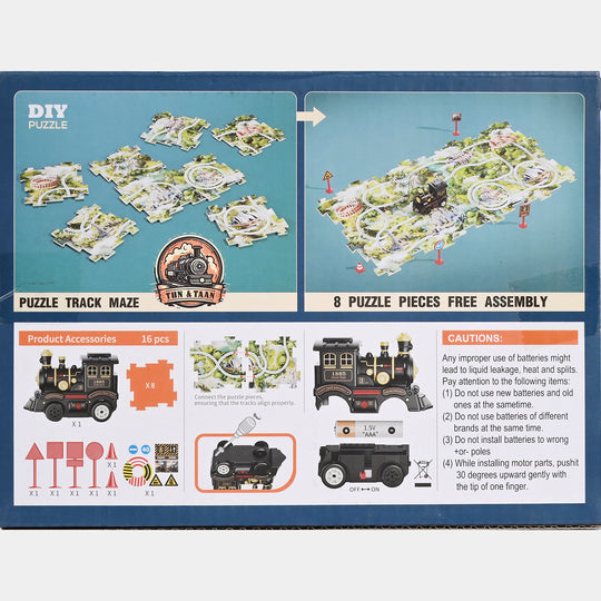 Train Puzzle Track Maze